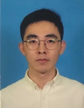 Headshot of Haiwei Zhang, a man with glasses and short dark hair.