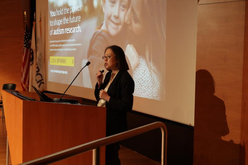 Dr. Wendy Chung speaking at the 2025 Pediatric Rare Disease Summit