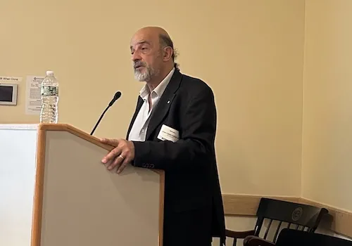 John Christodoulou speaking