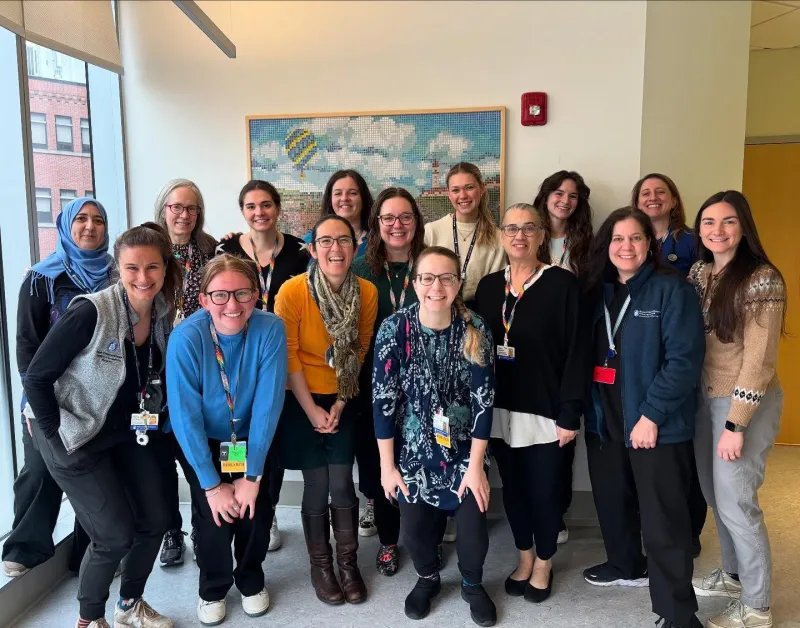 Team photo of PIs and lab members in the DDM lab.