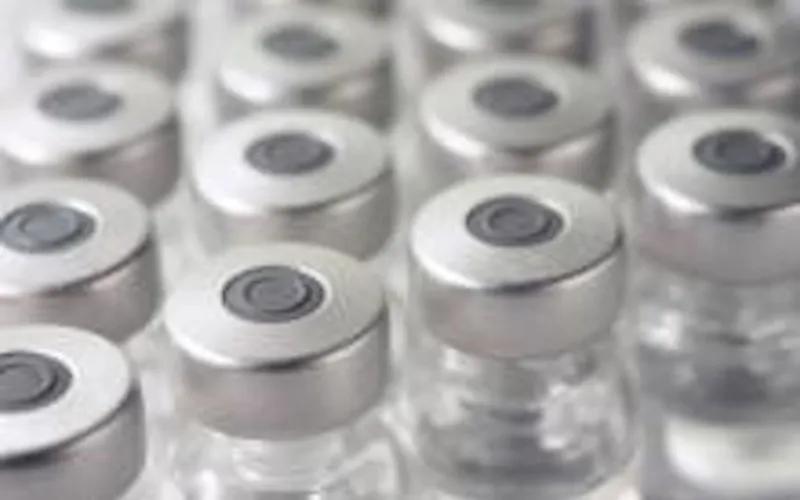 Rows of medication vials