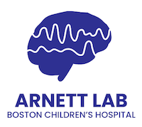 Arnett Lab logo with brain