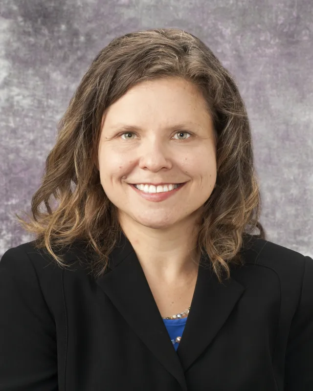 Headshot of Maria Jalbrzikowski, a principal investigator.